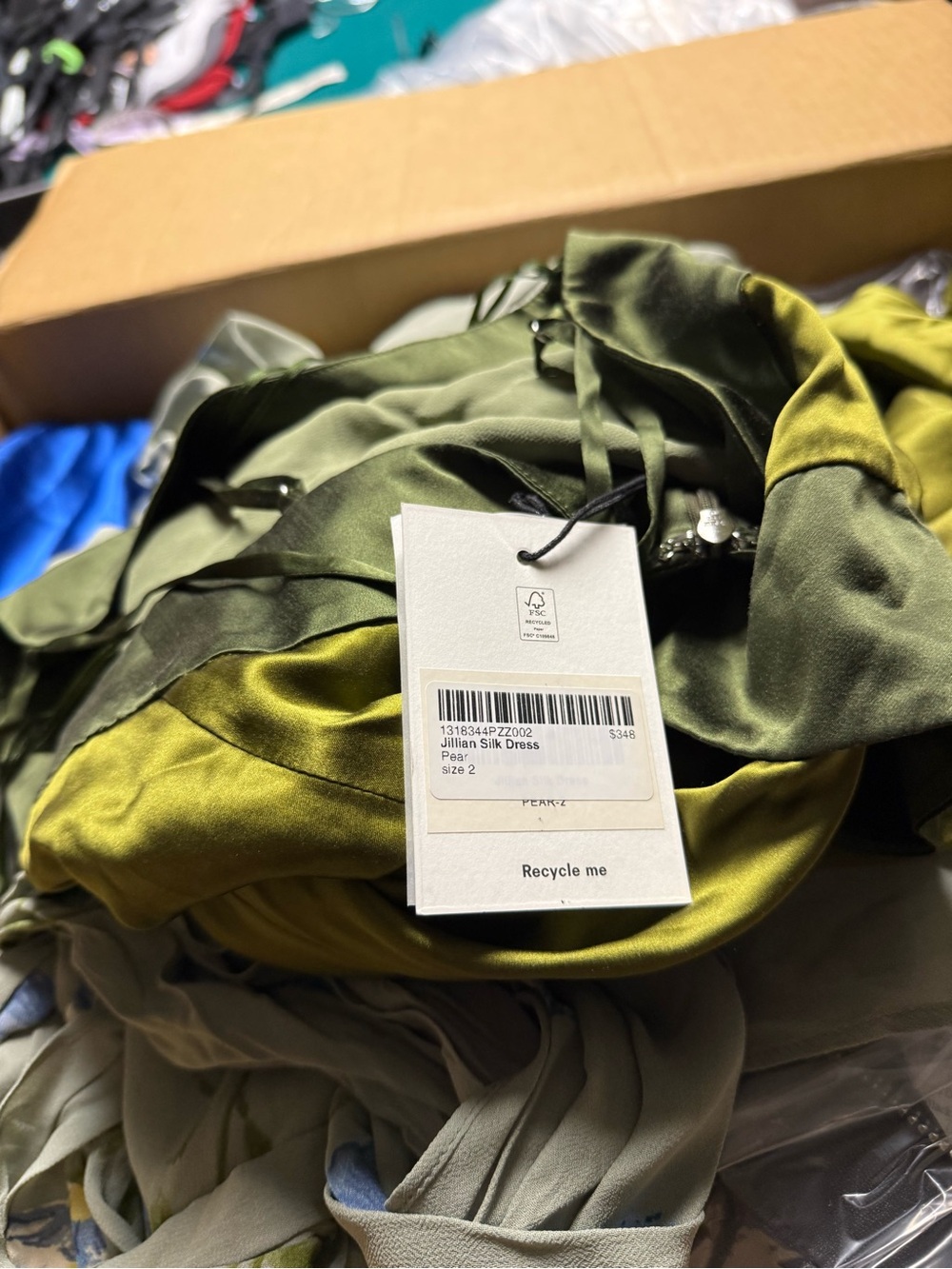 Reformation Jillian Silk Dress - Picture 7 of 8